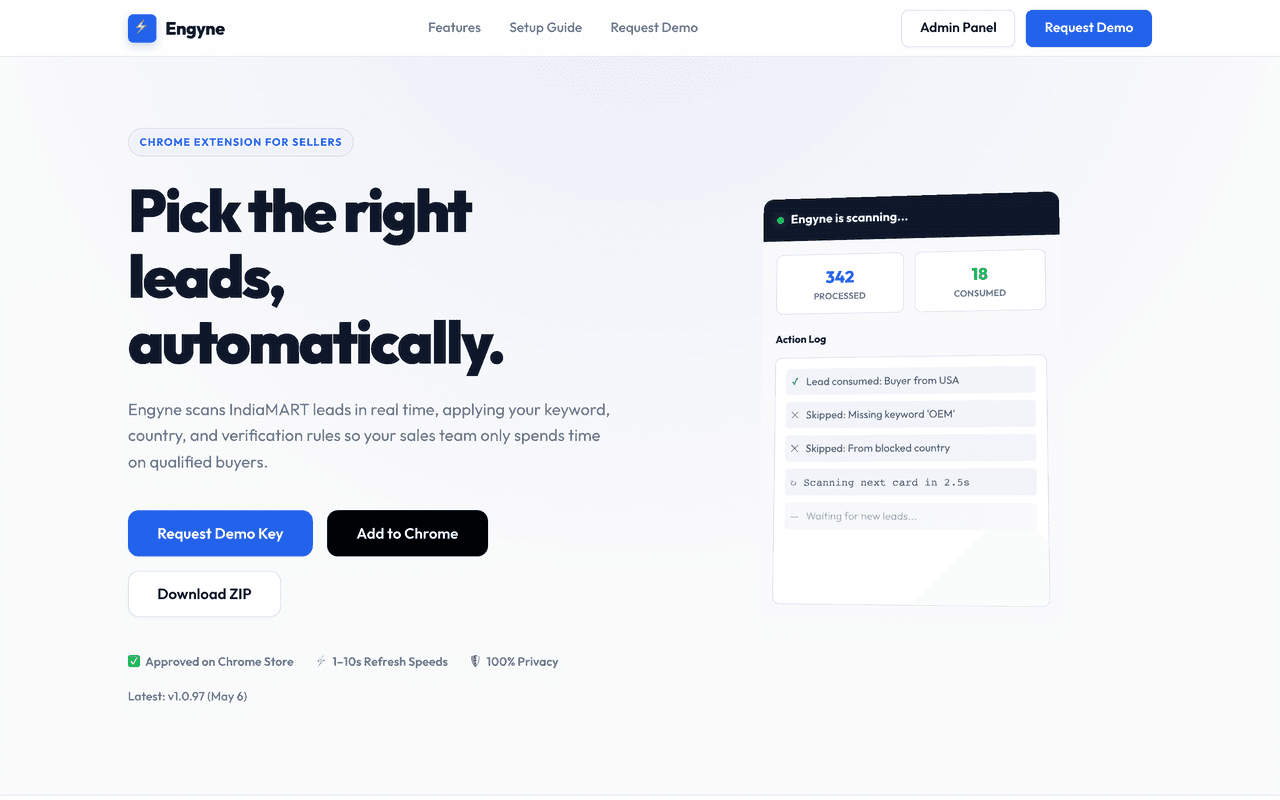 Engyne website